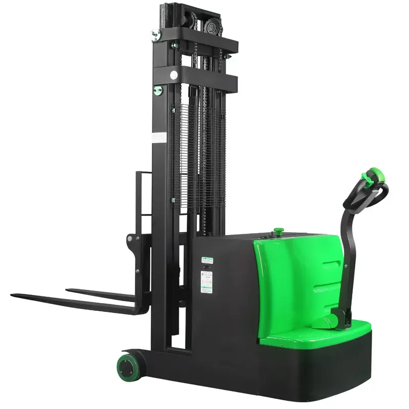 2025 Cheap Stacker 1t 2t 3t Electric Pallet Lift Stacker Forklift Counter Balance Legless Stacker for Sale