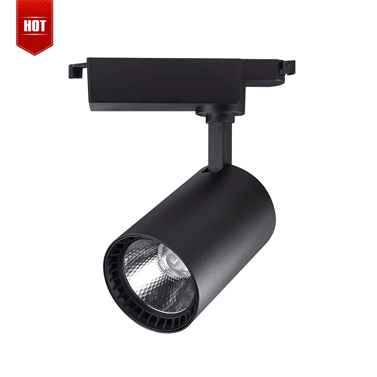 10 Вт алюминиевые светодиодные трековые Точечные светильники cob трековое освещение для выставочного