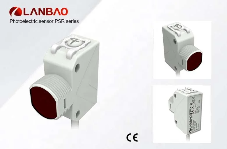 Beam sensor M18 thread and square through beam photocell sensor for easy mounting long distance 20m
