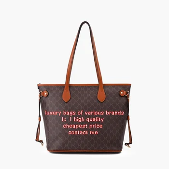 1:1 Mirror Replicate Designer Bags Handbags Women Famous Brands Luxury Genuine Leather Ladies Shoulder Bags