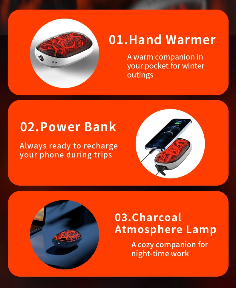 16w Heater Electric Rechargeable Hand Warmer Buy Hand Warmer
