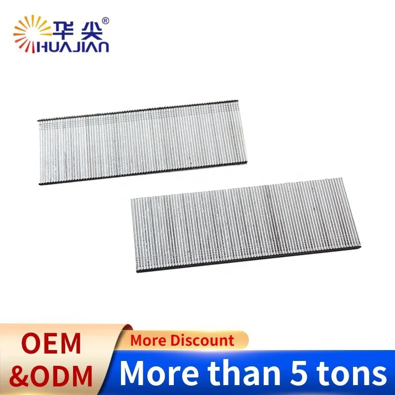 18 Gauge F Series U-Type Brad Nail for Pneumatic Gun Galvanized F10 Staple Steel Material Carton Packing