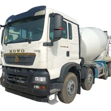 Heavy Duty Truck HOWOTX  8x4 Diesel Concrete Mixer Truck New Condition Automatic Transmission Cement Mixer Howo Truck Deposit