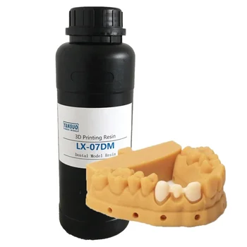 LX-07DM photopolymer UV resin 3D Printer materials LCD/DLP 365-405nm 3D printing Dental Modeling resin