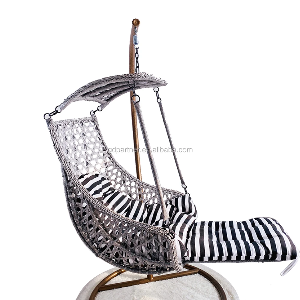 Rattan Outdoorindoor Leisure Swing Chair Hanging Egg Chair Hanging Papasan Chair With Cushion Stand Buy Indoor Leisure Swing Chair