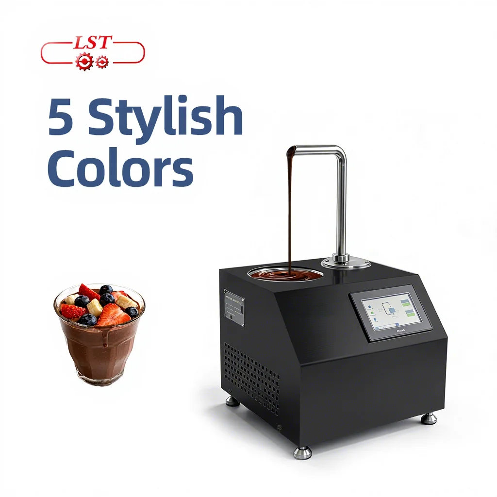 LST Hot Sale 5.5L Mini Chocolate Melting Machine Hot Chocolate Dispenser Machine Strawberry Chocolate Melting Machine