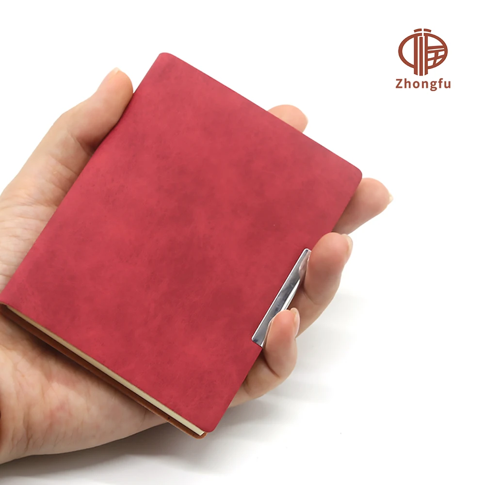 A7 Pocket Notebook Small Super Mini Diary Notebooks Memo Notebook Pocket Pu Leather Case Journal Book