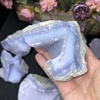 Agata di pizzo blu