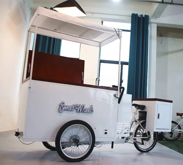 Ice Cream Bike With Coolbox 258l Freezer For Selling Popsicle Ice Cream ...