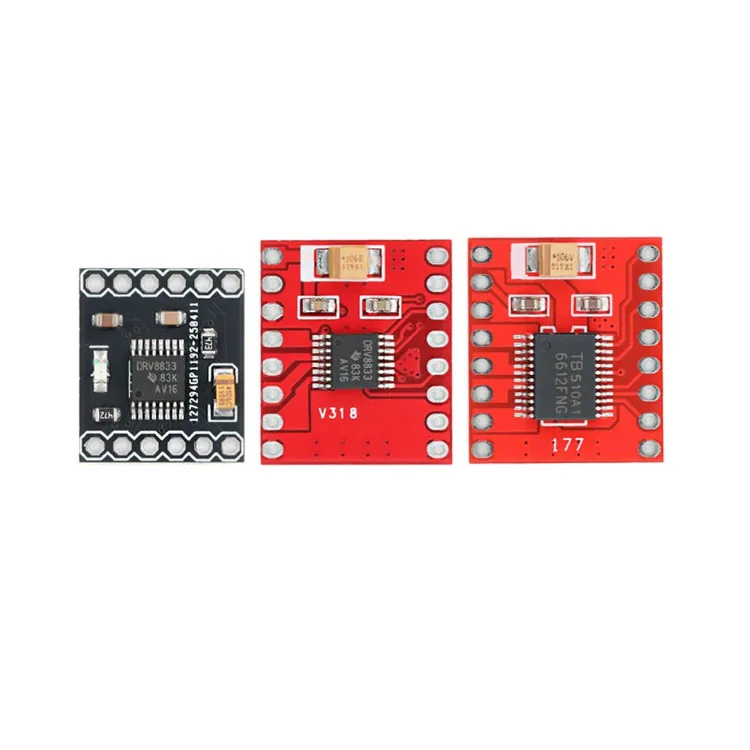 High Quality TB6612FNG/DRV8833 Motor Driver Module for DC Motors and Self-Balancing Robot Drive Boards