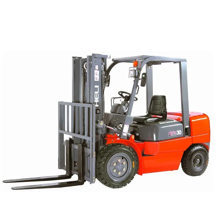 Diesel Extension Forklift Wheel Forklift Loader For Sale  3 Ton Diesel CPCD30