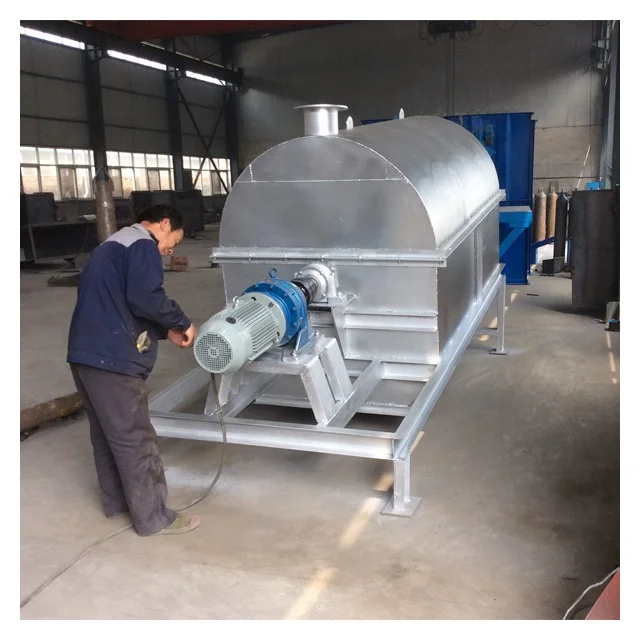 Municipal Solid Garbage Waste Recycling System Plant Trommel Screen