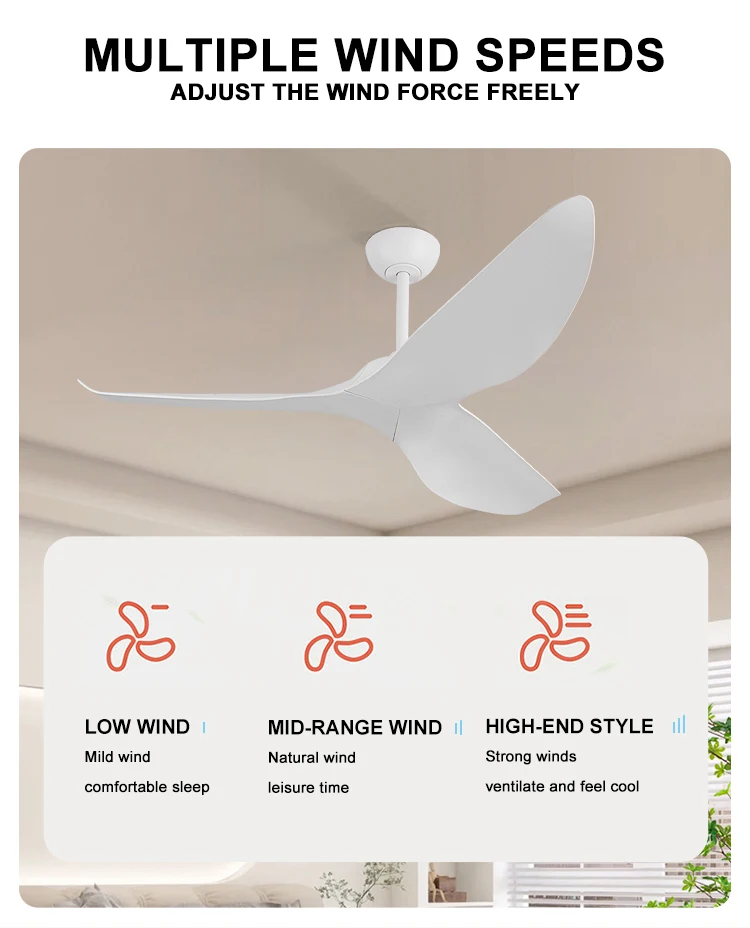 Ceiling Fan, HSG, 52-Inch, LED - detail 10