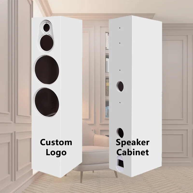 Custom Designed Wooden Party Box Speaker Cabinet 2025 Empty Loudspeaker Shell for Subwoofer Accessory