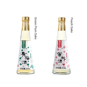 310ml Chinese Premium Sweet Plum Sake Blended Fruit Wine in Bottle