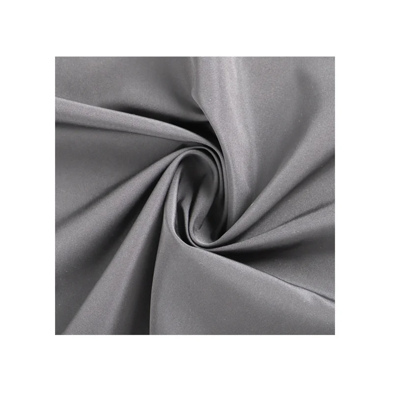 Chất lượng cao 100% polyester 50D vải nhớ trơn cho áo khoác