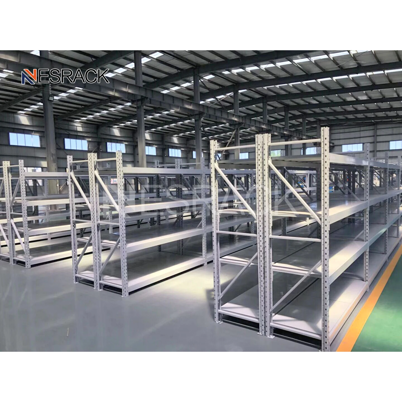 Multi Functional Light Duty Racking Manual Picking Warehouse Shelving Units Storage Rack System