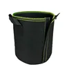 Negro con bordes verdes