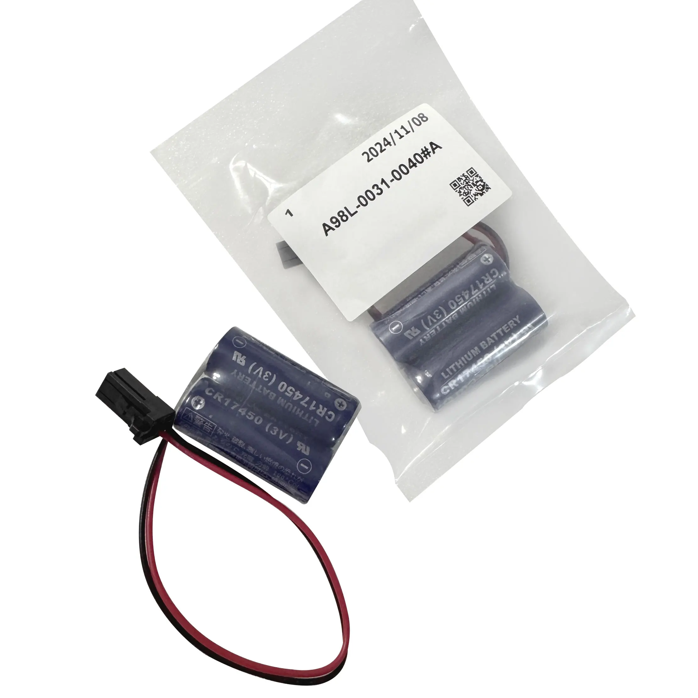 FANUC用 バッテリー A98L-0031-0040#A CR17450AH CRX-10iA/L対応 6V