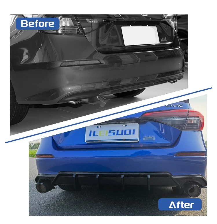 Leishuo 2024 Body Kit Facelift Upgrade Pp Material Front Bumper