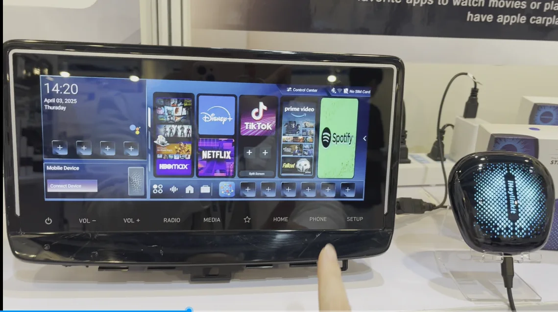 Carplay AI Box for VW/Audi/Benz - 8GB RAM, 128GB ROM, 5G Mobile