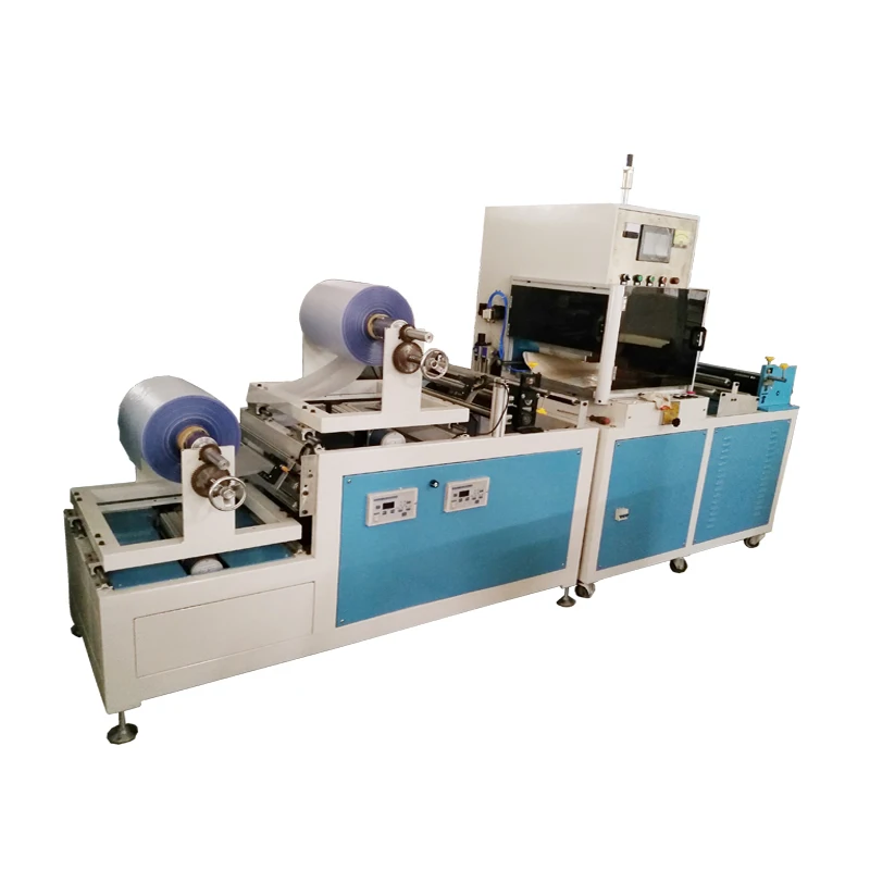 HF Auto PVC PET Roll Reel Medical Shoe Protectors IV Sterilization Pouch Bag Making Machine Plastic Welding Film Forming Machine
