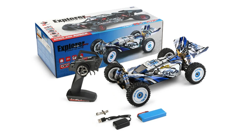 Wltoys 124017 1/12 Newest RC toy 2022 2.4G 4WD Electric Brushless High speed 75kmh Remote Control Car toy