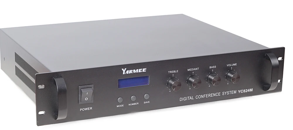 YARMEE Conference System Solution for Conference Meeting Room All in One Wired Audio Digital Conference Microphone System