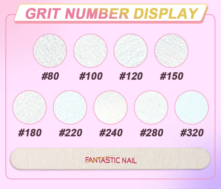 Пилка для ногтей Zebra 100, 180 грит, профессиональный инструмент для маникюра, пилка для ногтей с логотипом на заказ, оптовая продажа