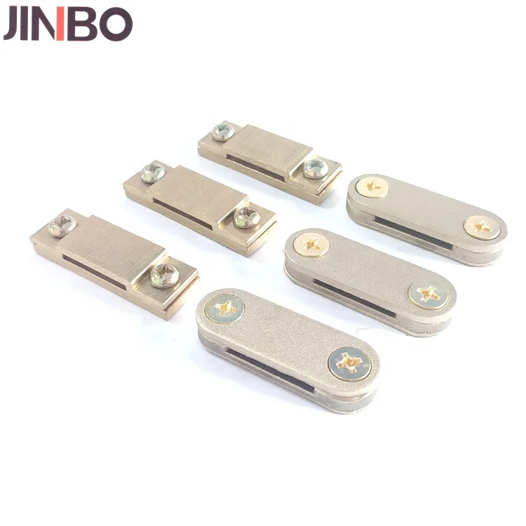 High Quality Factory Price Grounding Clamp Brass DC Tape Clamp Clip 25x3mm for Earthing and lightning protection System