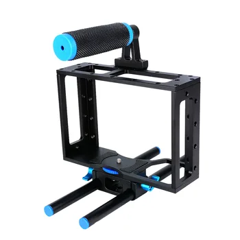 Yelangu Portable Photography Cage With 15mm Rod Rig for Nikon Pentax Canon 5D Mark II 7D 60D  C1 product image