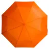 Paraguas naranja de 3 pliegues con apertura automática.