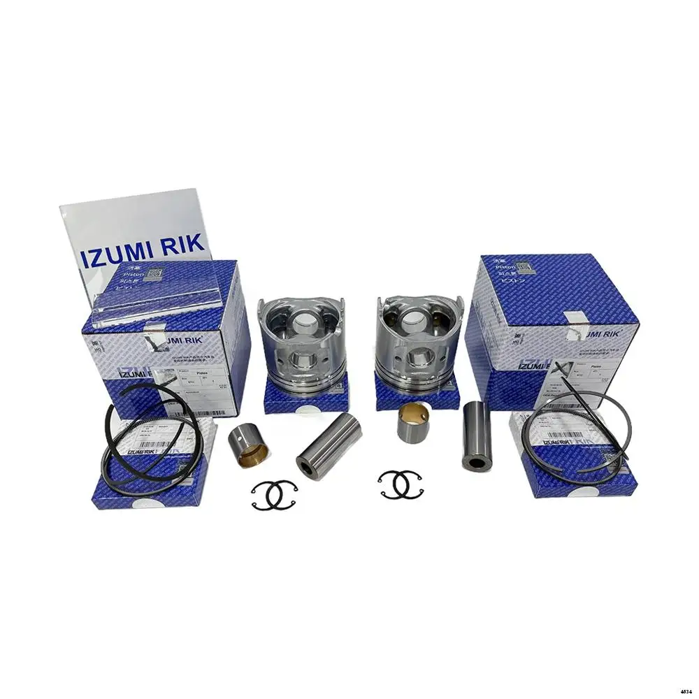 Aftermarket Engine Parts IZUMI RIK 2T90 Piston & Piston Ring Set for Yanmar