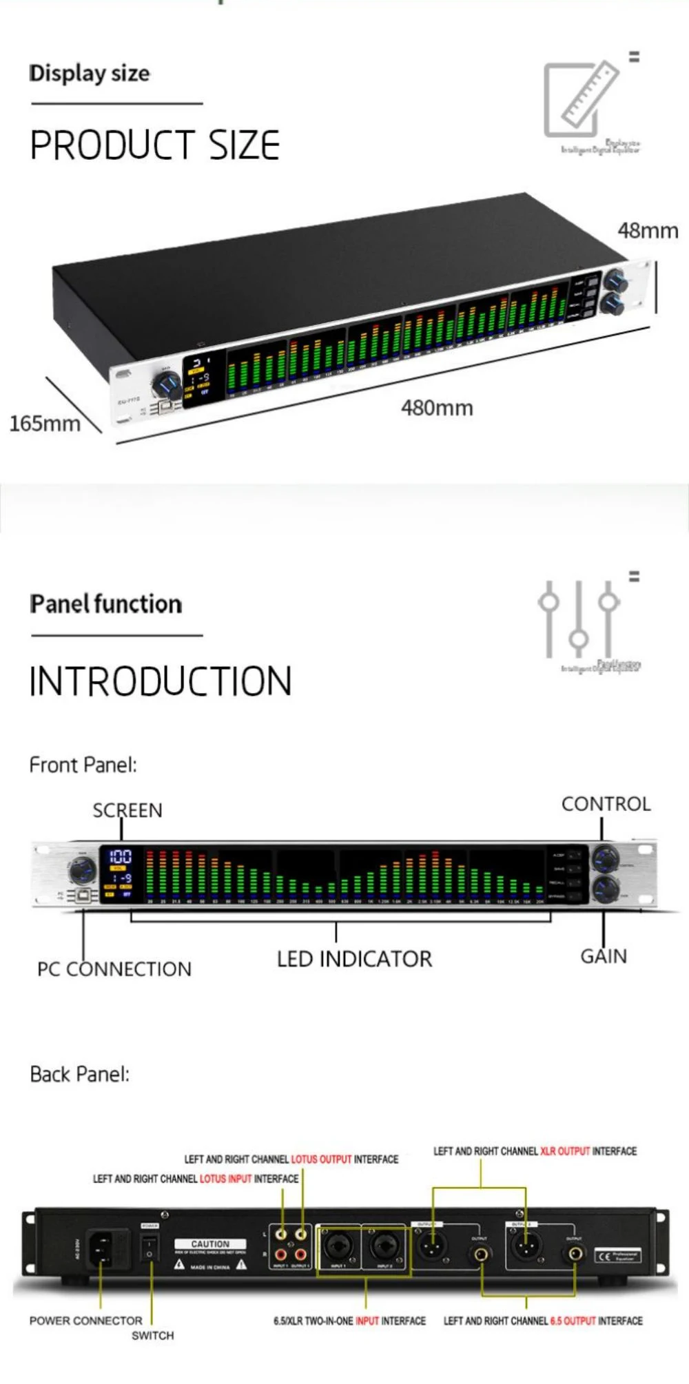 Eq777s Digital Audio Processor Equalizer Dsp Processing 31band Dsp