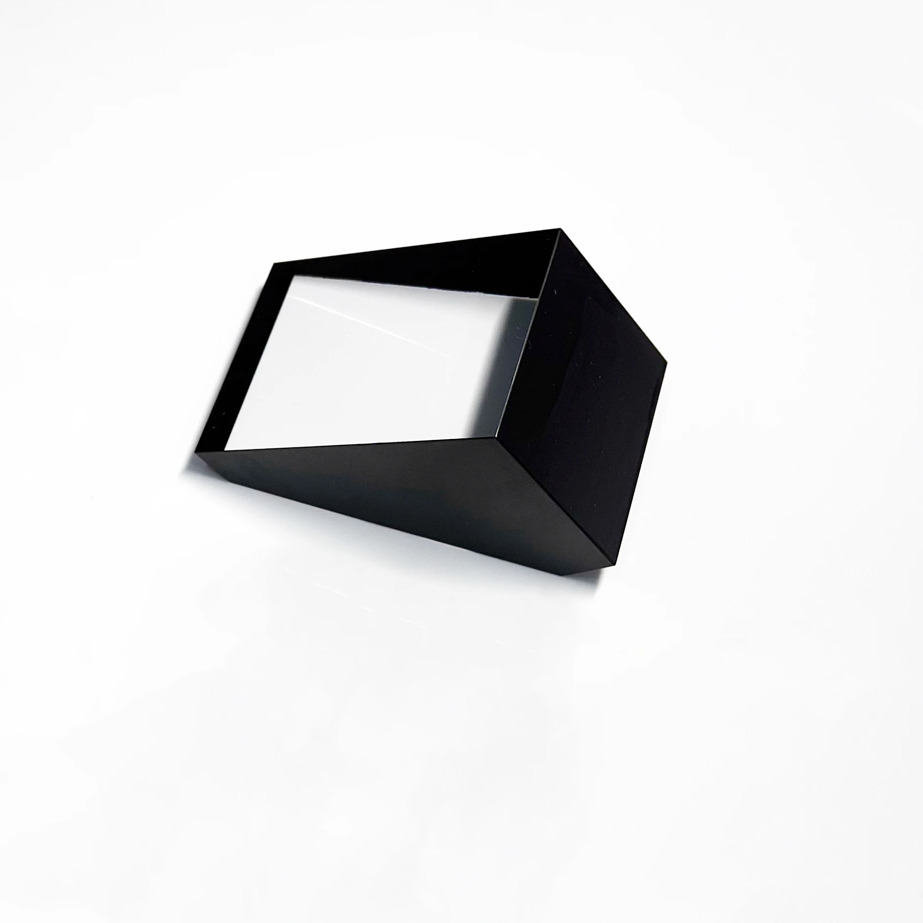 Optical Triangular Prism With Blacked Sides For Optical Device Buy