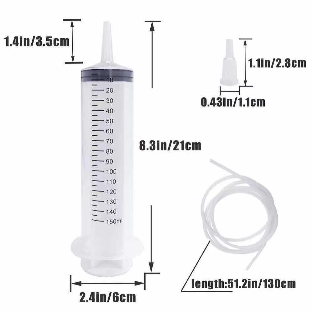 250ml 300ml 500ml big syringe veterinary pets feeding Irrigation syringes details