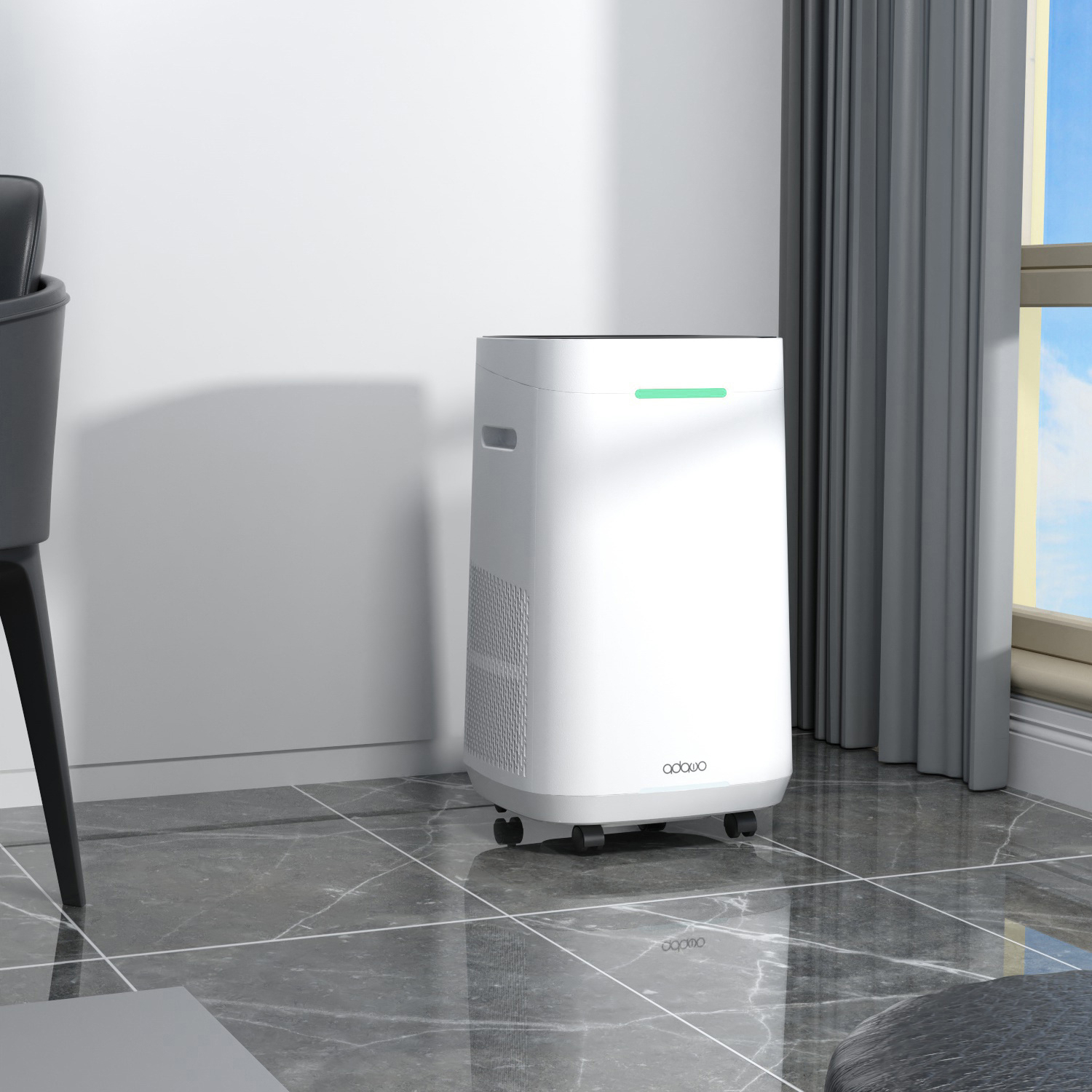 Оптовая продажа Hepa портативный UVC отрицательный ионизатор моющийся электростатический фильтр очиститель воздуха домашний поставки от