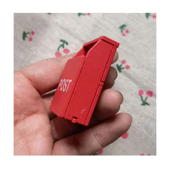 1:12 Casa Delle Bambole Mini Modello Di Cassetta Delle Lettere