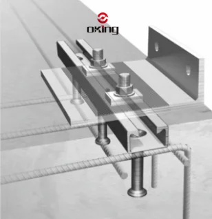 China Good Quality Galvanized Steel Halfen C Cast in Channel for Concrete Building