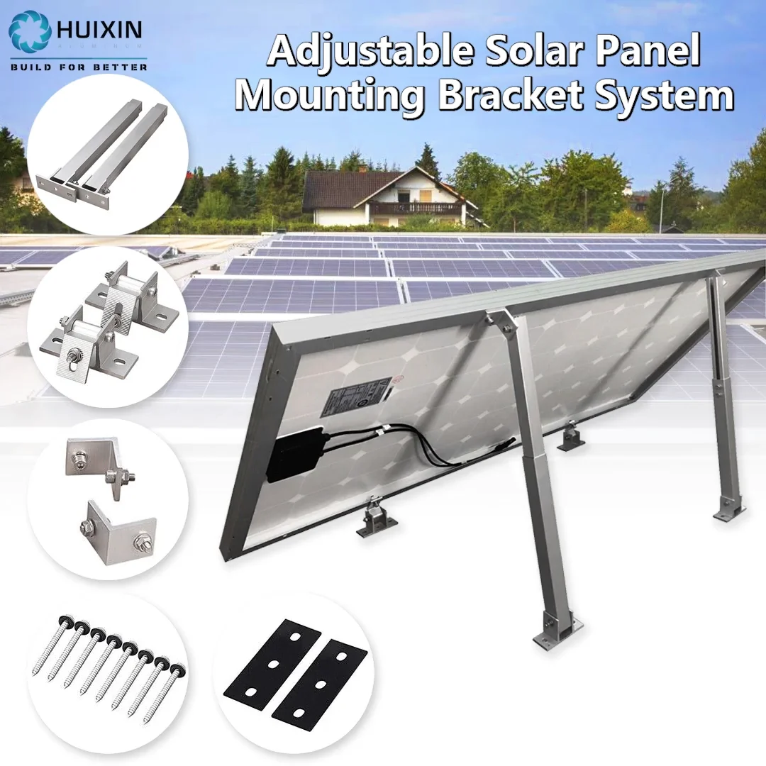 Wholesale Adjustable Tilt Solar Mounting System Aluminum Solar Panel
