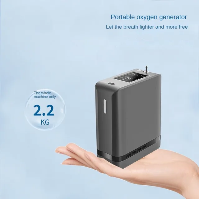 1-6L  High Flow Adjustable Plateau Home Use Mini Portable Oxygen Concentrator With Himidified PH6L