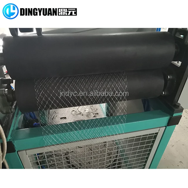 Plastic Flower Packing Mesh Machine Plastic Mesh Flatten