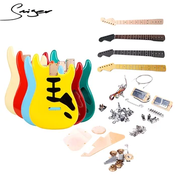 ホールセール ST/TL アルダーエレキギター本体・ネック DIYキット