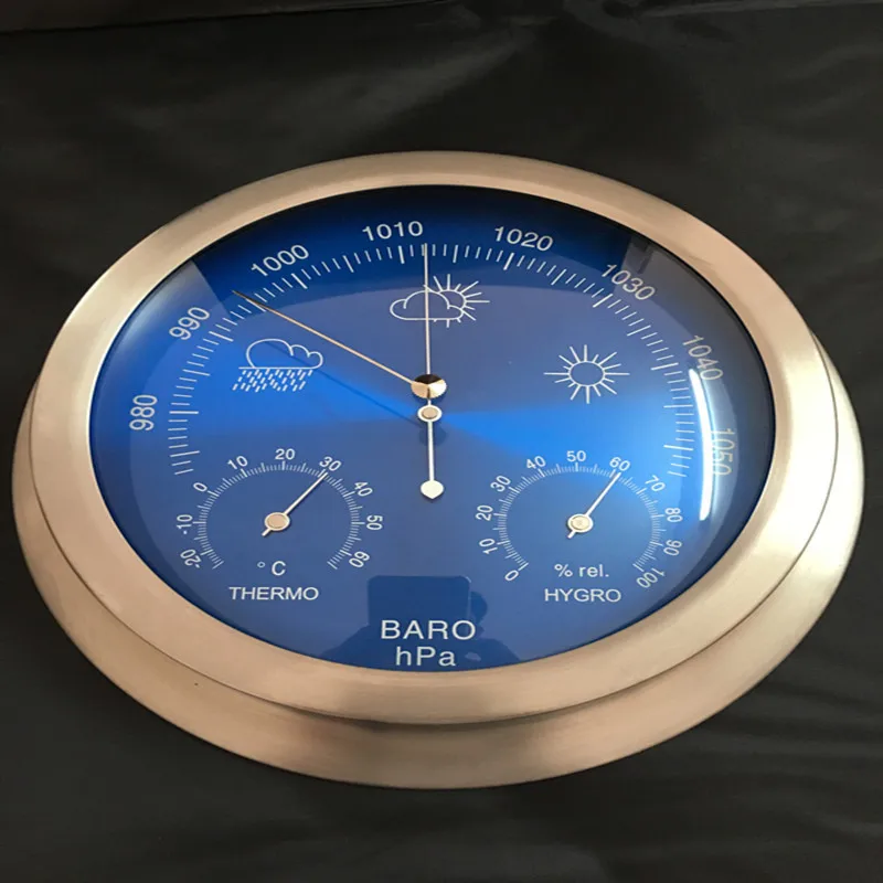 Good Quality Metal Handicraft Clock Barometer Thermometer Hygrometer Accessories