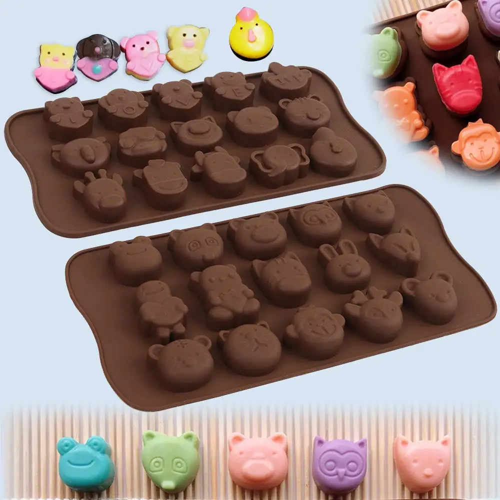 4 Pièces Moules à Chocolat Silicone Profonds Extra Profonds - Moule Tablette Chocolat Sans BPA