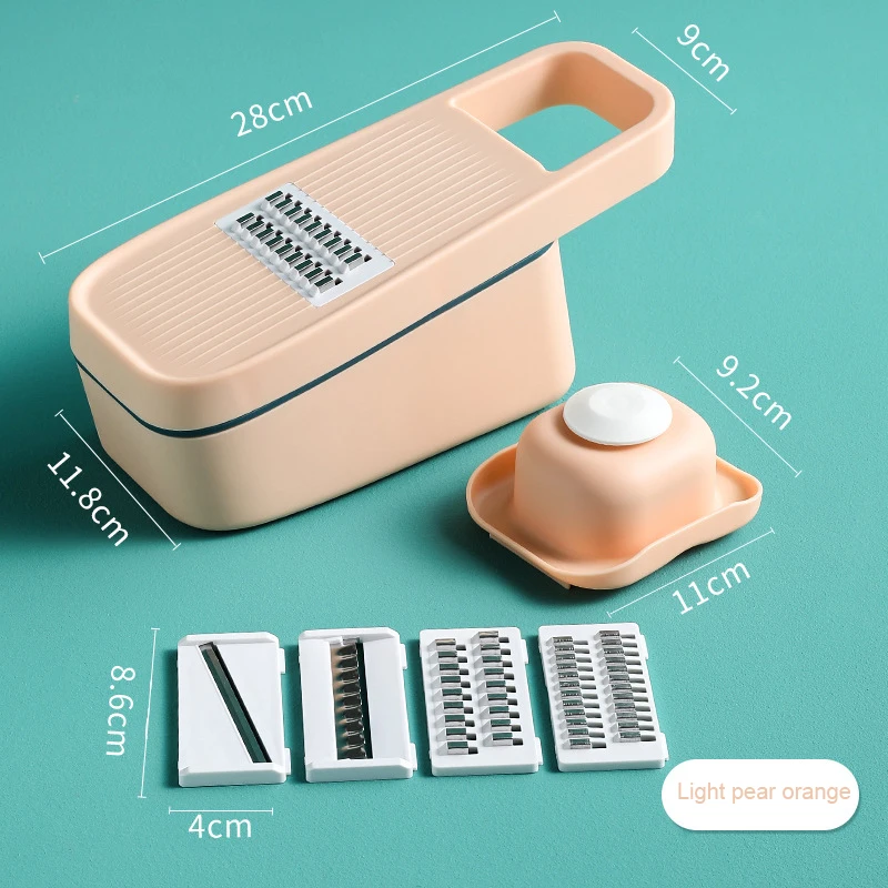 Source 4 In 1 Handheld Electric Multi Functional Chopper Vegetable Cutter  Set Kitchen Slicer Multifunctional Vegetable Cutter Machine on m.