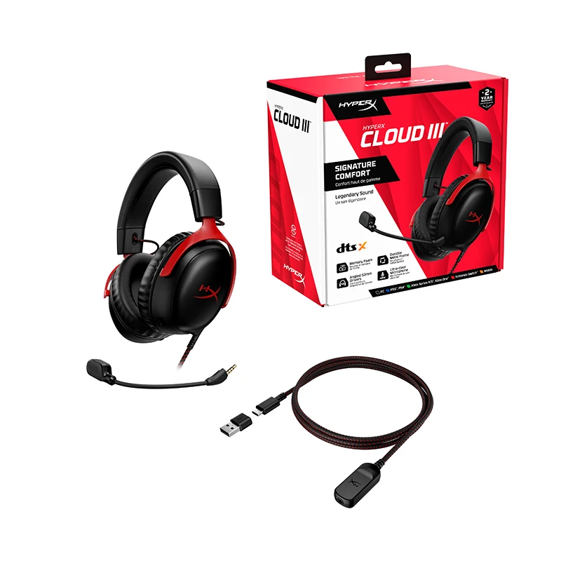 【新品・未使用】HYPERX CLOUD Ⅲ WIRELESS HyperX Cloud III Wireless - Gaming Headset – HyperX US