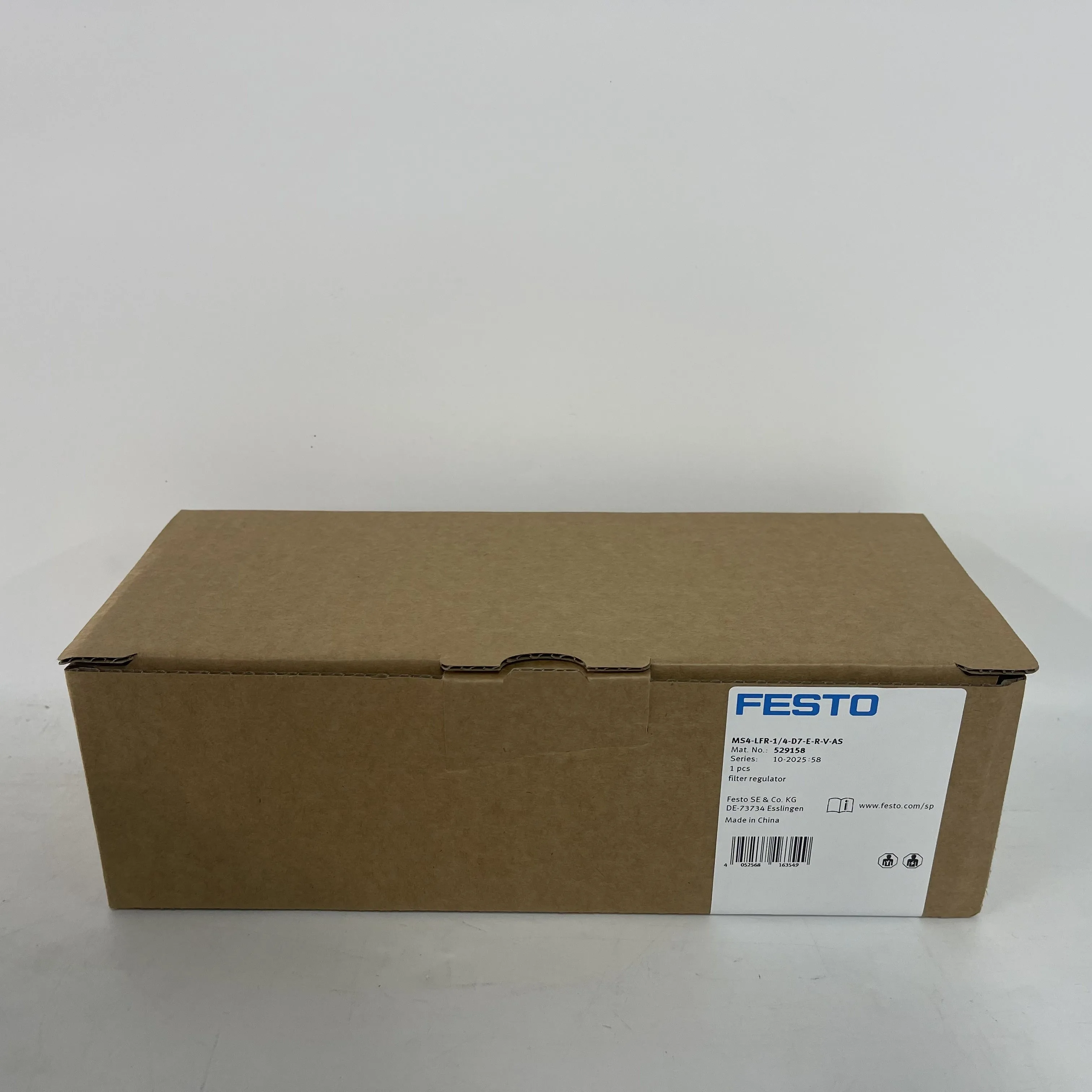 FESTO Filter Regulator MS4-LFR-1/4-D7-E-R-V-AS FESTO Filter Regulator MS4-LFR-1/4-D7-E-R-V-AS