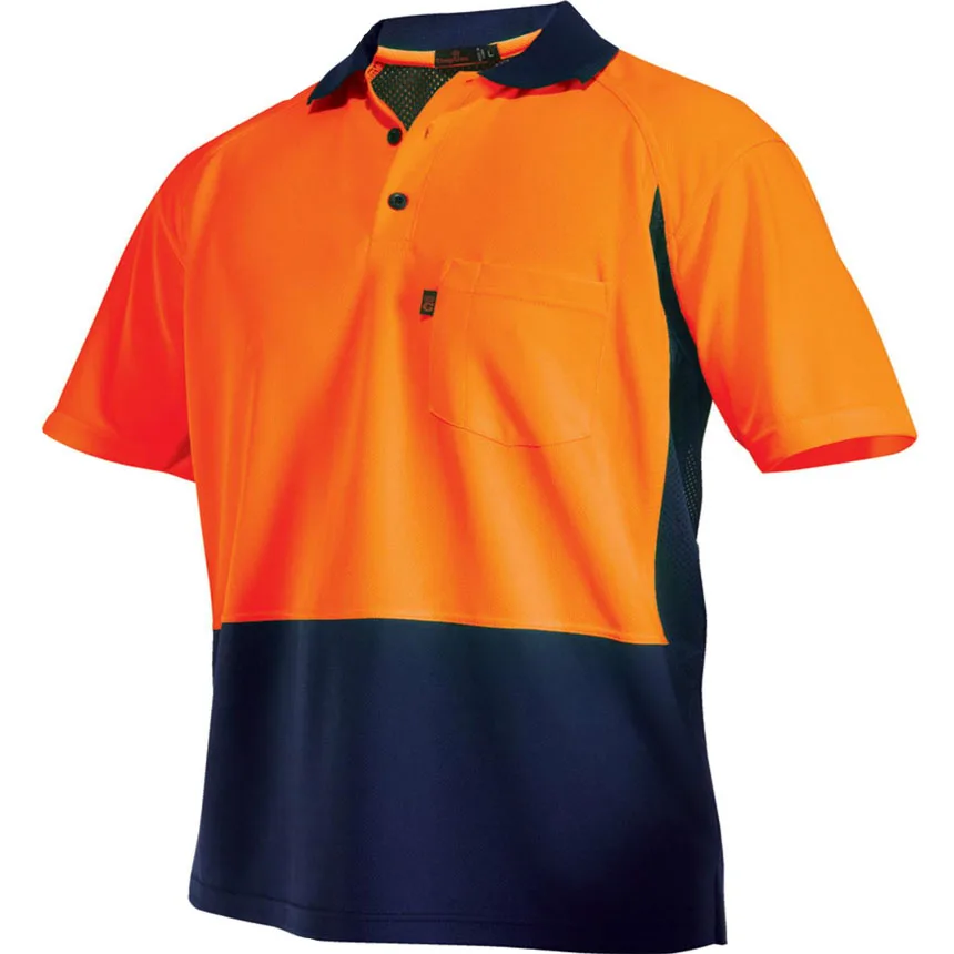 polyester polo work shirts