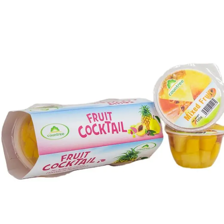 Assorted Jelly Drink Fruit cocktail Mixed In Bag For Children’S Snacks Halal